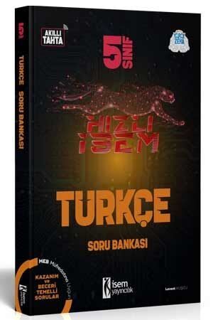 İsem Yayınları 5. Sınıf Türkçe Hızlı İsem Soru Bankası