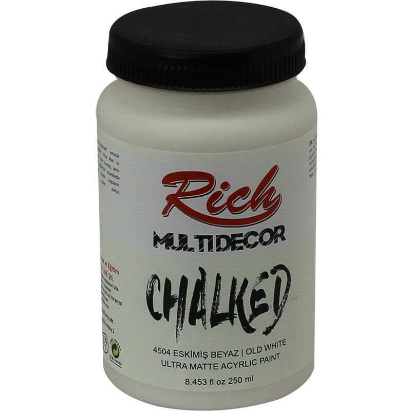 Rich Multi Decor Chalked 250 CC ESKİMİŞ BEYAZ 4504