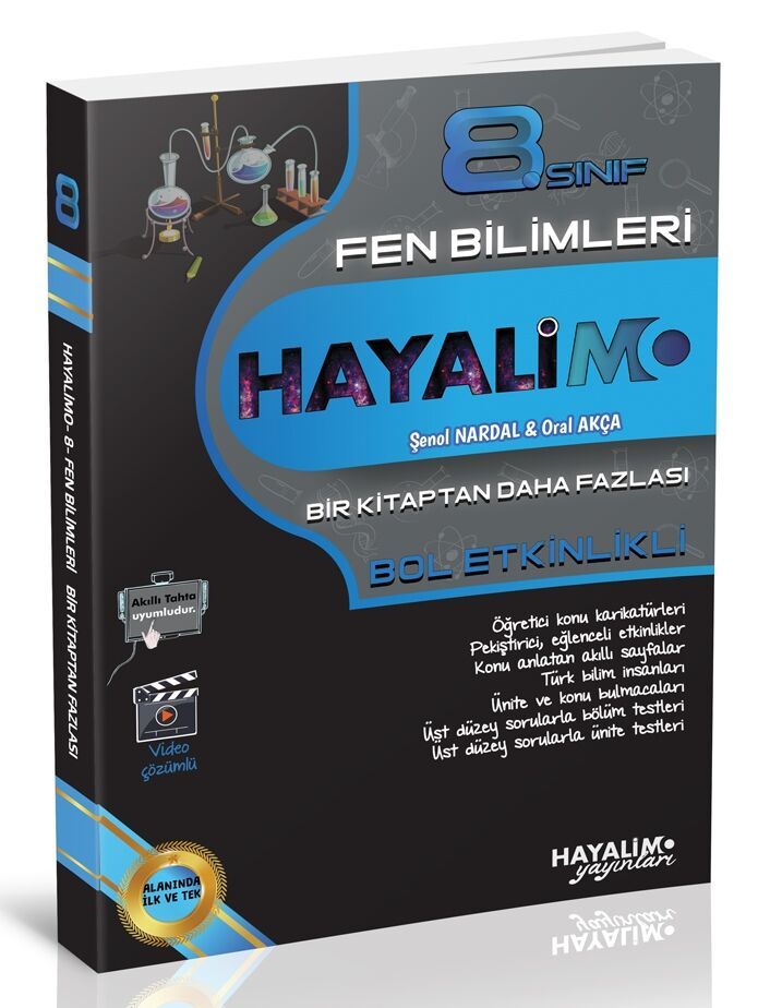 Hayalimo Yayınları 8. Sınıf Fen Bilimleri Etkinlikli Konu Anlatım