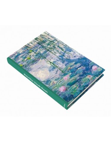 Deffter Art Of World Waterlilies Claude Monet 96 Yaprak Sert Kapak Defter