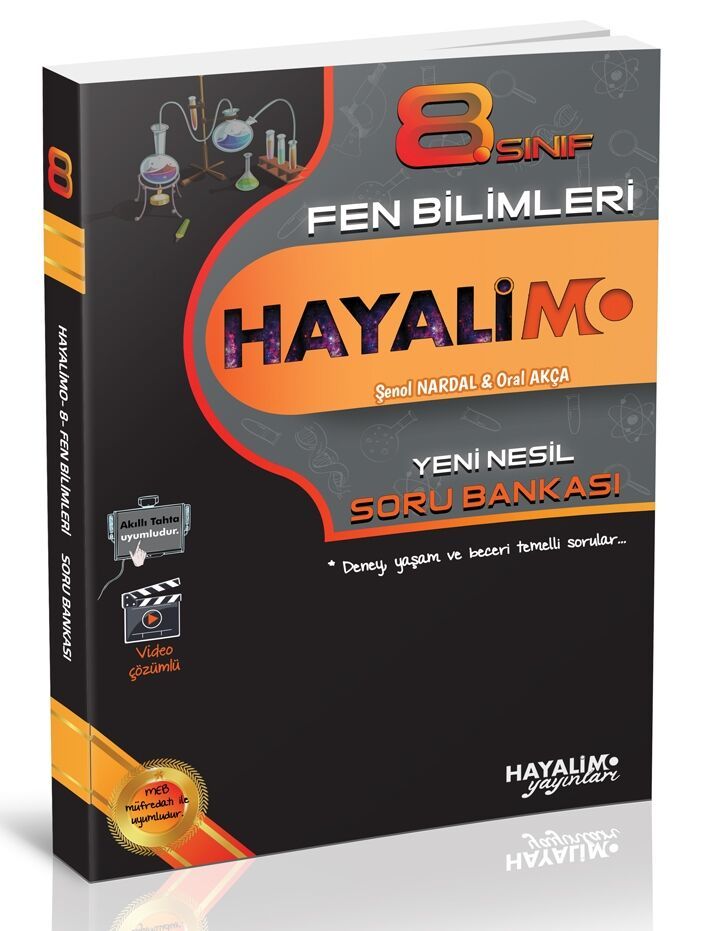 Hayalimo Yayınları 8. Sınıf Fen Bilimleri Soru Bankası