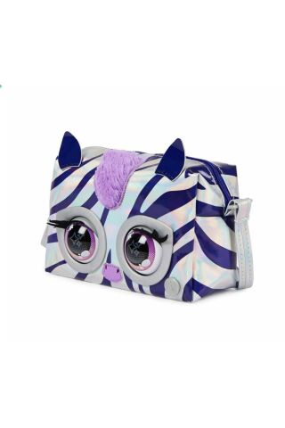 Purse Pets Metallic İnteraktif Çanta - Rebel Stripez