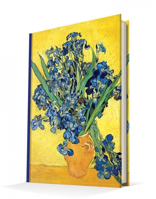 Deffter Art Of World Van Gogh Les Iris 96 Yaprak Çizgili Sert Kapak Defter