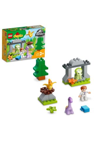 ® DUPLO® Jurassic World Dinozor Yuvası 10938 - 2 Yaş ve Üzeri Çocuklar için Yapım Seti(27 Parça)