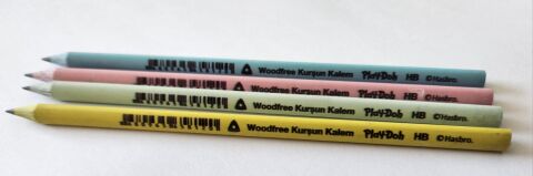 Play-Doh Woodfree Pastel Kurşun Kalem Seti 4'lü