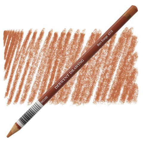 Derwent Drawi̇ng Penci̇l Renkli̇ Çi̇zi̇m Kalemi̇ Mars Orange 6210
