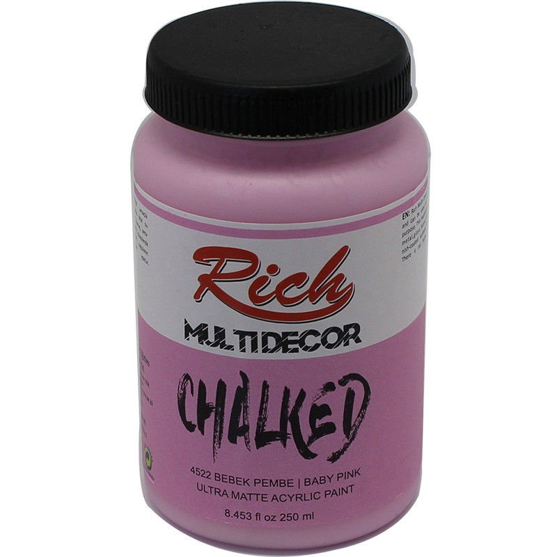 Rich Multi Decor Chalked 250 CC BEBEK PEMBE 4522
