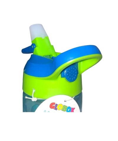 Globox Tritan 500ml Yeşil-Mavi Araba Desen Matara