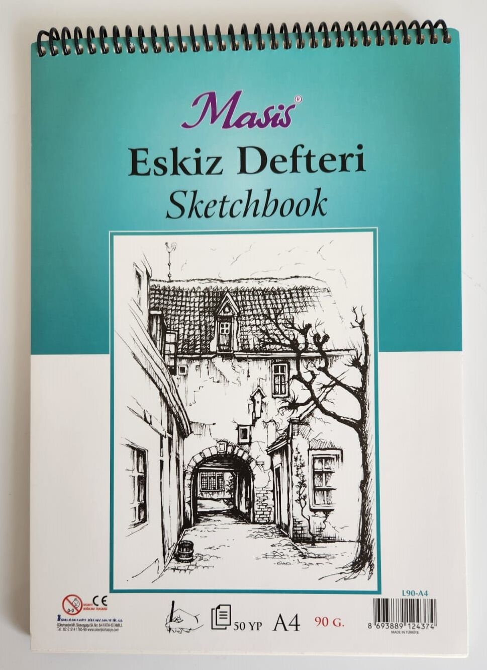 Masis A4 50YP 90Gr Eskiz Defteri