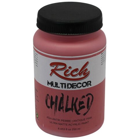 Rich Multi Decor Chalked 250 CC ANTİK PEMBE 4524