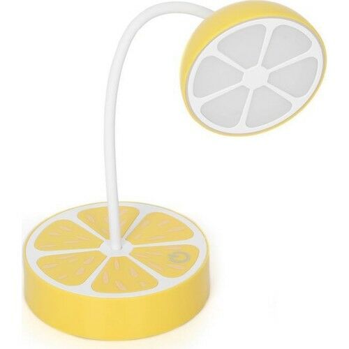 Avec AV-9055 Limon Desenli USB Şarjlı Masa Lambası