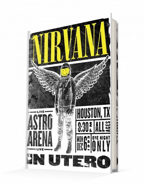 Deffter Music Of The Word Nirvana 96 Yaprak Çizgili Sert Kapak Defter