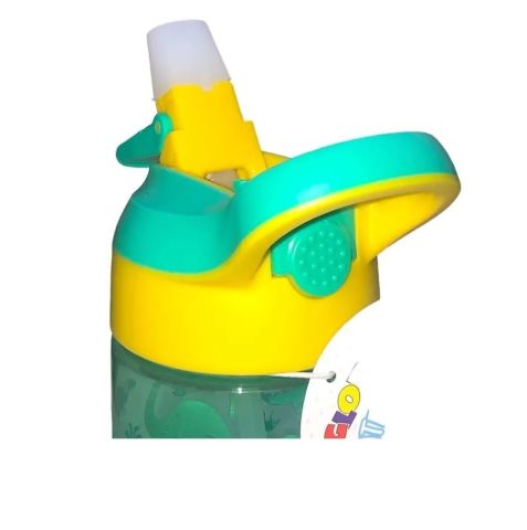 Globox Tritan 500ml Yeşil-Sarı Dinazor Desen Matara