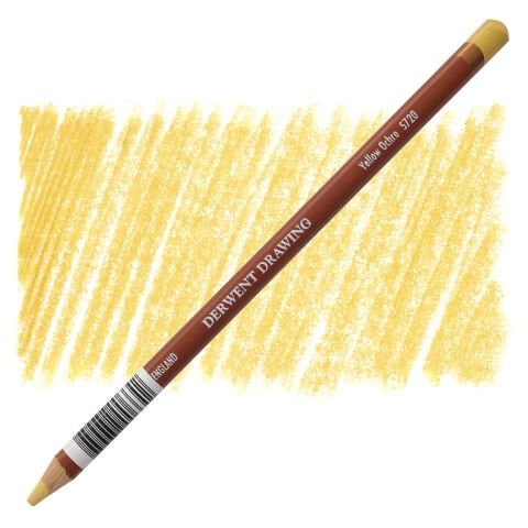 Derwent Drawi̇ng Penci̇l Renkli̇ Çi̇zi̇m Kalemi̇ Yellow Ochre 5720