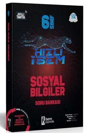 İsem Yayınları 6. Sınıf Sosyal Bilgiler Hızlı İsem Soru Bankası