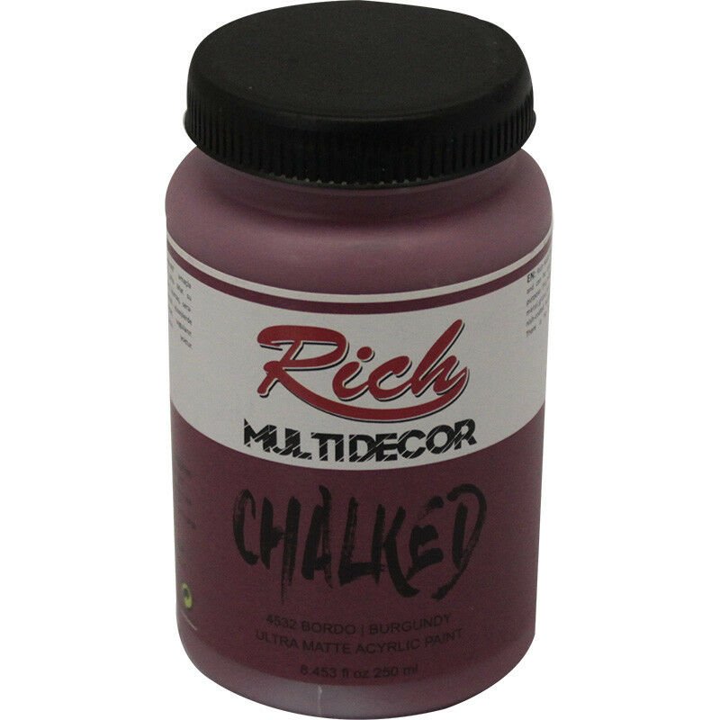 Rich Multi Decor Chalked 250 CC BORDO 4532