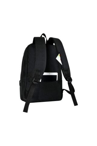 Siyah Smart Bag Gizli Usb Şarj Girişli Akıllı Sırt Çantası (3050)