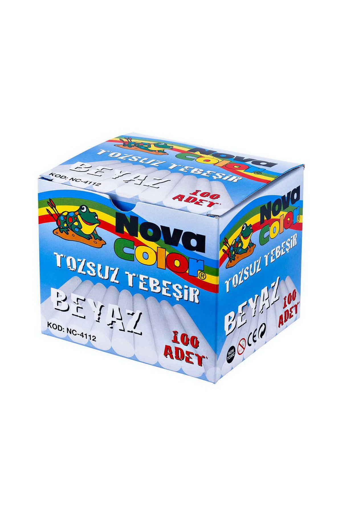 Tozsuz Tebeşir 100 Lü Beyaz Nc-4112