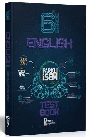İsem Yayınları 6. Sınıf İngilizce Farklı İsem Soru Bankası