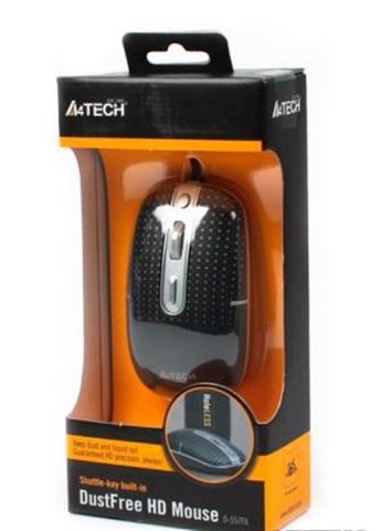 A4-Tech D-557FX-1 USB Siyah 1600DPI Mouse (D-557FX-1 USB BLACK)