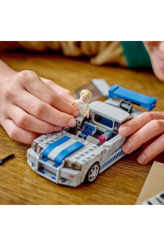 ® Speed Champions Daha Hızlı Daha Öfkeli Nissan Skyline GT-R (R34) 76917 (319 Parça)