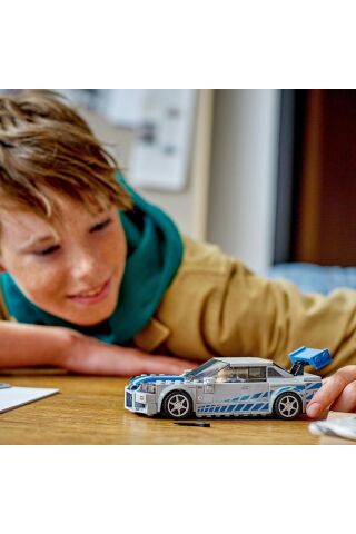 ® Speed Champions Daha Hızlı Daha Öfkeli Nissan Skyline GT-R (R34) 76917 (319 Parça)