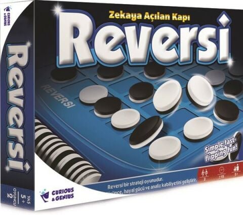 Curious&Genius Reversi Strateji Oyunu Orjinal Oyun