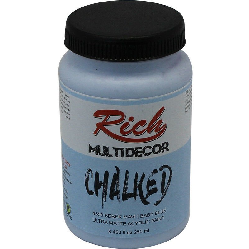 Rich Multi Decor Chalked 250 CC BEBEK MAVİ 4550
