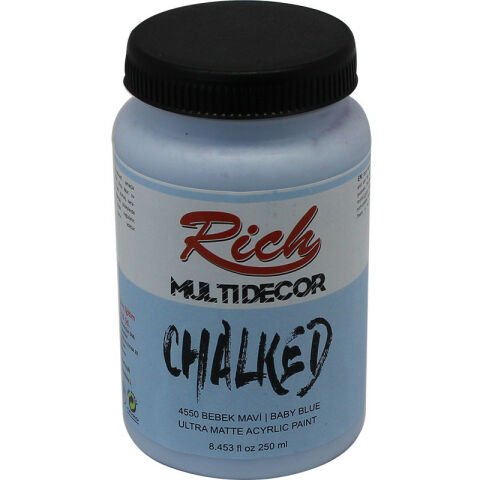 Rich Multi Decor Chalked 250 CC BEBEK MAVİ 4550