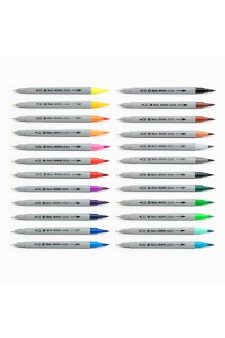 Brush Pen Fırça Uçlu Çizim Kalemi