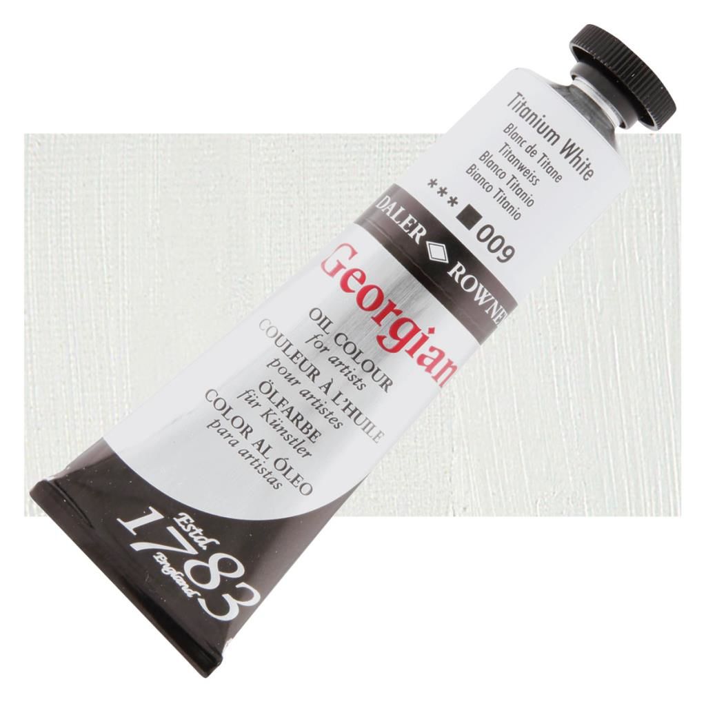 Daler Rowney Georgian Yağlı Boya Goc 38ml Titanium White 111014009