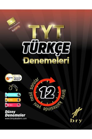Birey Yayınları - Yks - Tyt Branş Denemeleri - Türkçe