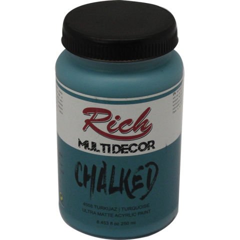 Rich Multi Decor Chalked 250 CC TURKUAZ 4558