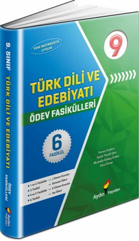 Aydın Yayınları 9. Sınıf Türk Dili ve Edebiyatı Ödev Fasikülleri