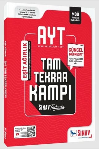 2023 Ayt Eşit Ağırlık Tam Tekrar Kampı