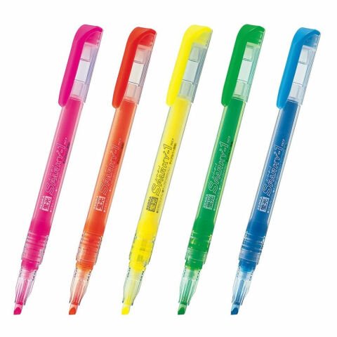 Zebra Sparky-1 Fosforlu Kalem 5'li set
