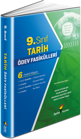 Aydın Yayınları 9. Sınıf Tarih Ödev Fasikülleri