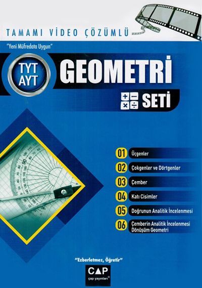 Çap TYT AYT Geometri Seti