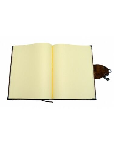 Kraftone Deri Defter Naturel M