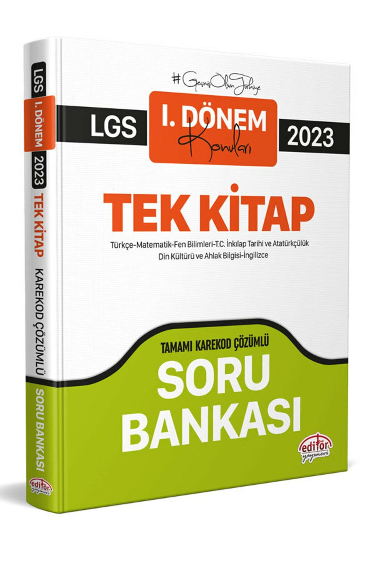 2023 Lgs 1. Dönem Tüm Dersler Soru Bankası (karekod Çözümlü)