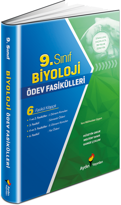 Aydın Yayınları 9. Sınıf Biyoloji Ödev Fasikülleri
