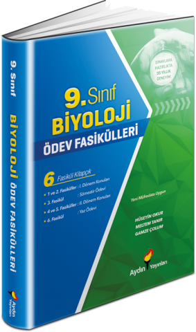 Aydın Yayınları 9. Sınıf Biyoloji Ödev Fasikülleri