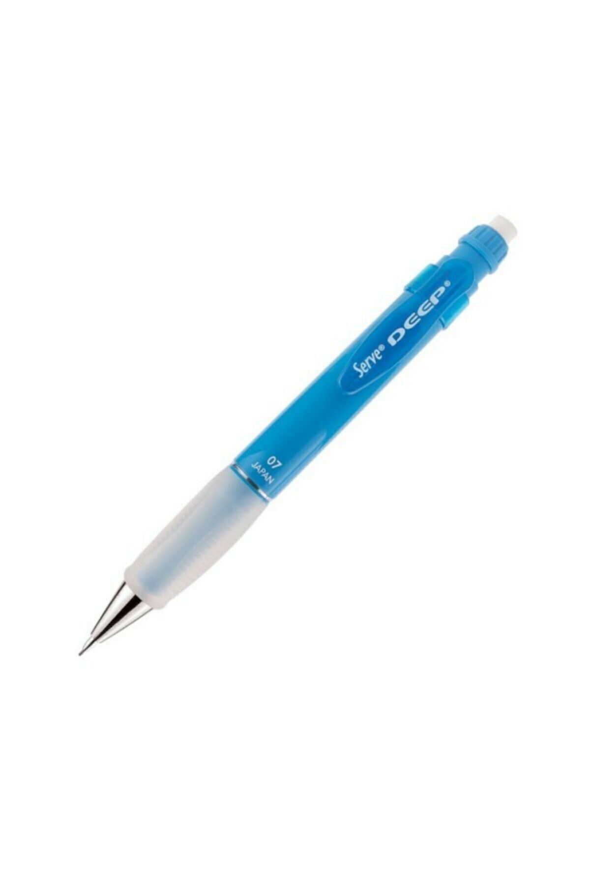 Deep 0.7 Mm. Mekanik Kurşun Kalem Fosforlu Mavi