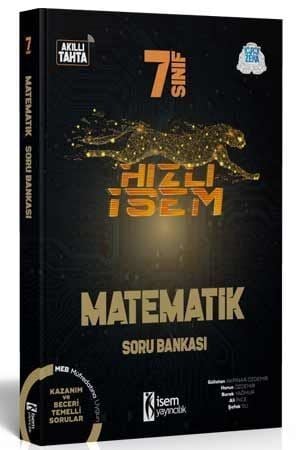 İsem Yayınları 7. Sınıf Matematik Hızlı İsem Soru Bankası