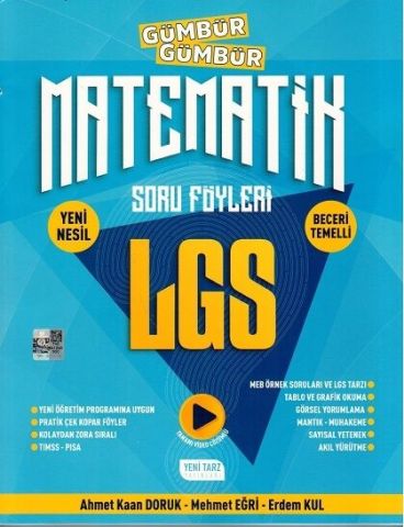 Yeni Tarz 8. Sınıf LGS Matematik Gümbür Gümbür Soru Föyleri