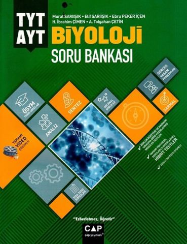 Çap TYT AYT Biyoloji Soru Bankası