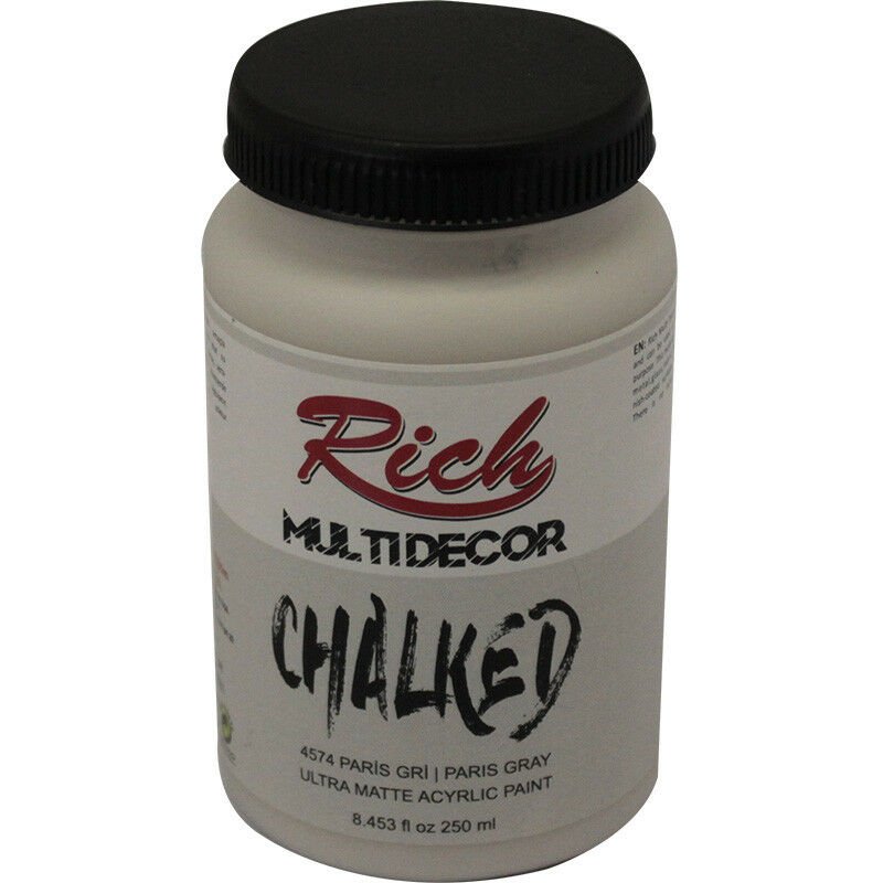 Rich Multi Decor Chalked 250 CC PARİS GRİ 4574