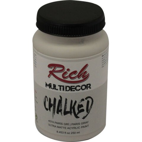 Rich Multi Decor Chalked 250 CC PARİS GRİ 4574