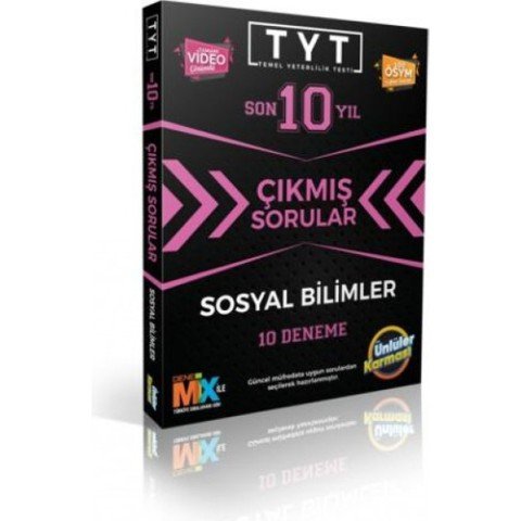Ünlüler Karması TYT Sosyal Bilim Çıkmış Soru Karması 10 Deneme Yeni 2022