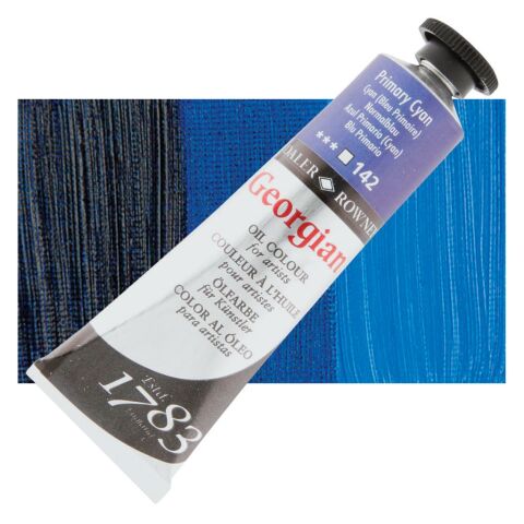 Daler Rowney Georgian Yağlı Boya Goc 38ml Primary Cyan 111014142